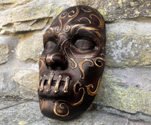 Load image into Gallery viewer, Bellatrix Lestrange Death Eater Wooden Mask