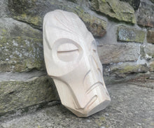 Load image into Gallery viewer, Skyrim Dragon Priest Wooden Mask – 2 Sizes & Finishes Available