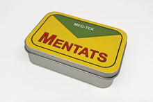 Load image into Gallery viewer, Yellow Mentats Med-Tek Chems Tin
